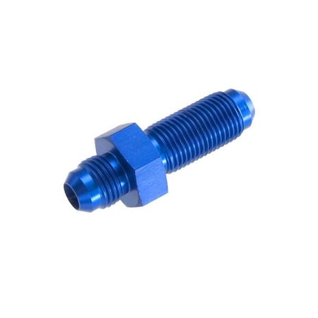 -10 STRAIGHT MALE AN/JIC BULKHEAD - BLUE